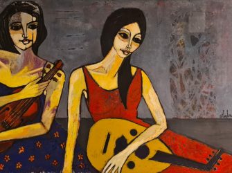 Reverie créative-Mixte sur toile-150/100