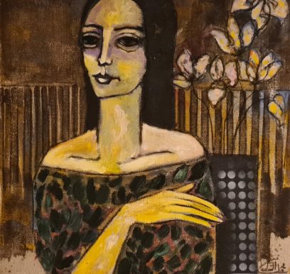 Austérité/ Mixtes sur toile/ 50×50